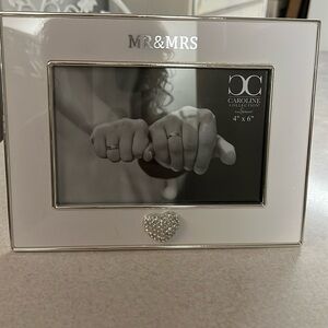 NWT Wedding picture frame 4x6 by Roman